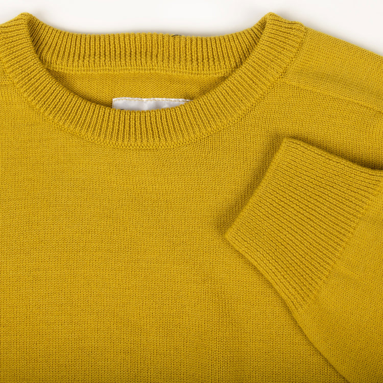 Pullover ULI, unisex, senf