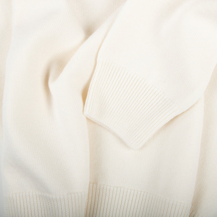 Pullover ULI, unisex, weiß