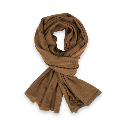 Schal unisex, 70x200cm, hellbraun