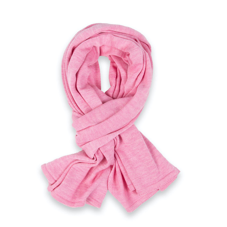 Schal unisex, 70x200cm, rosa meliert