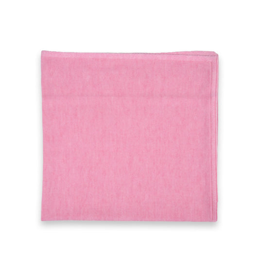 Baby/Kinderdecke 90x90cm Valerie, rosa meliert