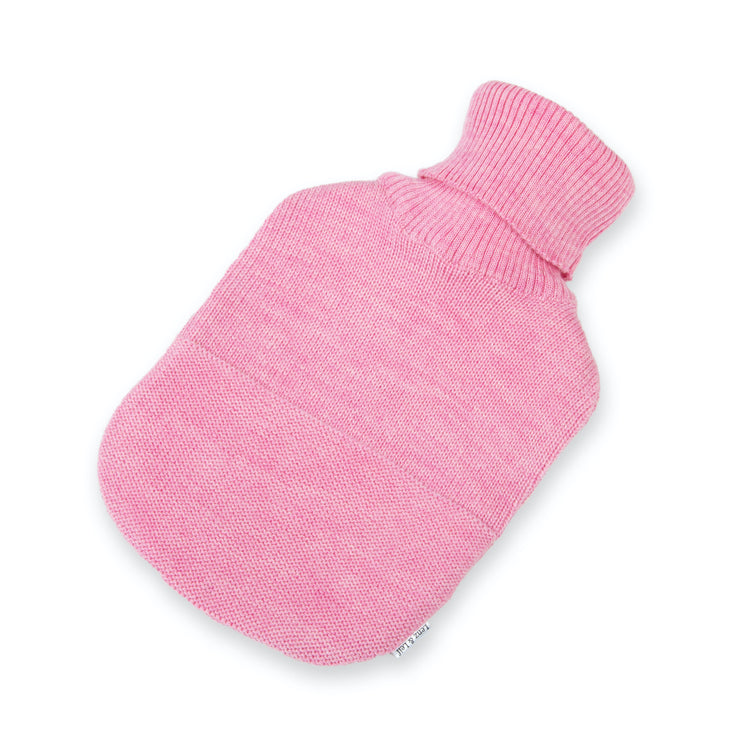 Baby/Kinderwärmflasche Valerie, rosa meliert