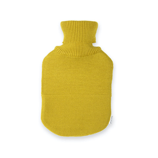 Baby / children's hot water bottle Valerie, mustard