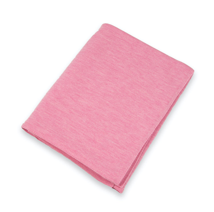 Decke 140x180cm RL uni, rosa meliert