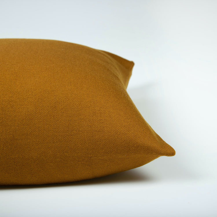 Kissenhülle 50x50cm uni, caramel