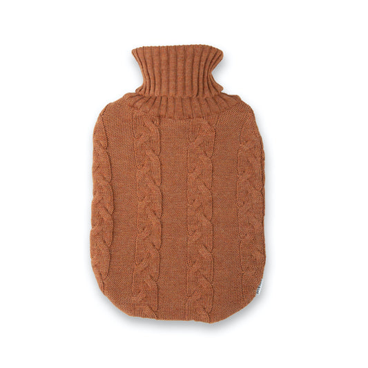 Wärmflasche Zopf, rost