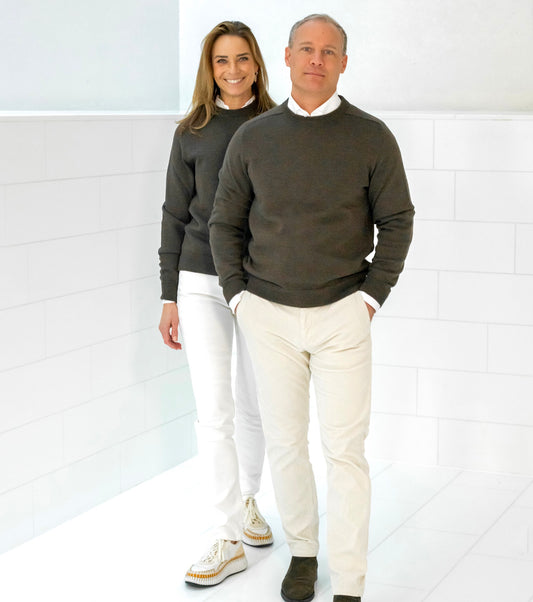 Pullover ULI, unisex, braun