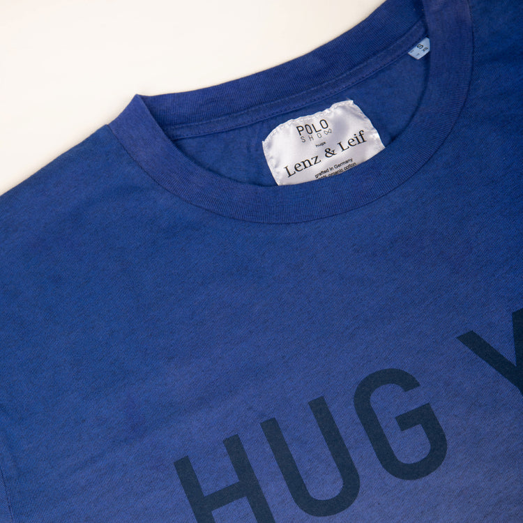 T-Shirt HUG YOU, blau