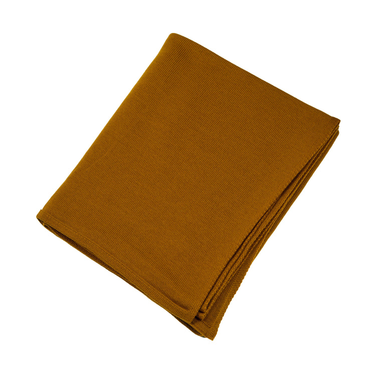 Blanket 140x180cm uni, caramel