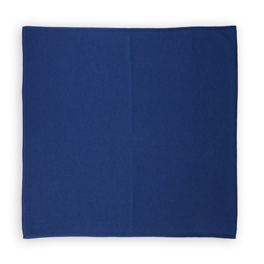 Baby / child blanket 90x90cm Valerie dark blue