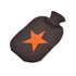 Wärmflasche Star, braun/orange - Lenz & Leif