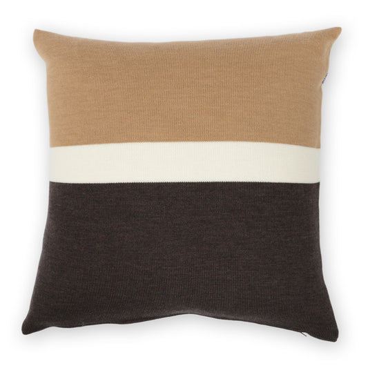 Cushion cover 50x50cm Trio, brown / camel / white