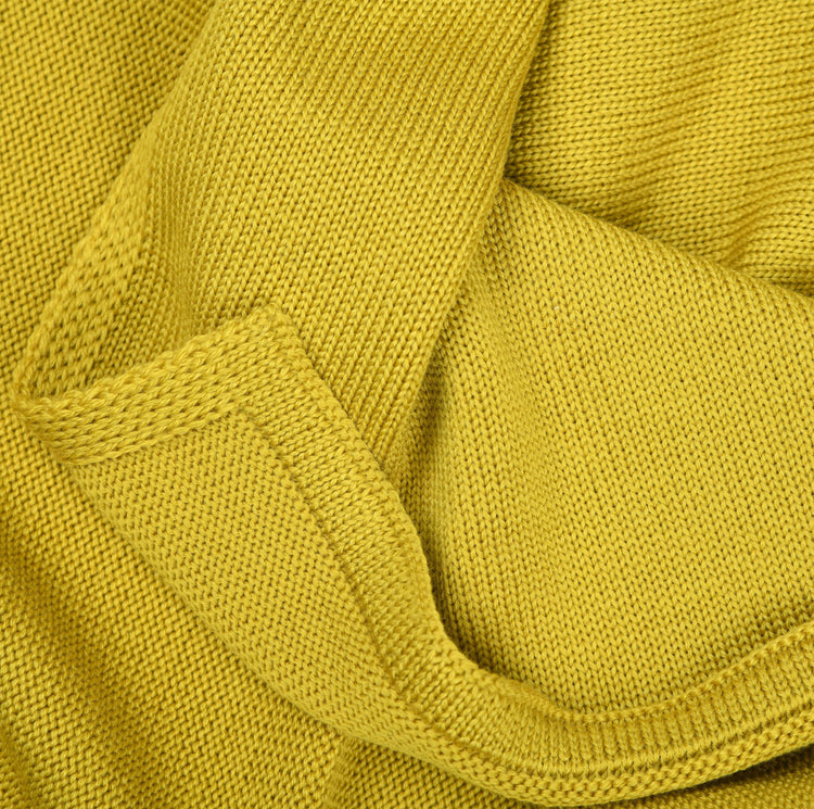 Baby / children's blanket 90x90cm Valerie, mustard