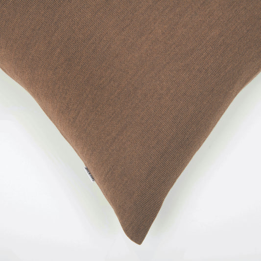 Cushion cover 60x60cm uni, light brown