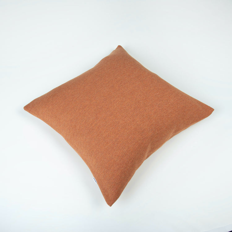 Cushion cover 60x60cm uni, rust