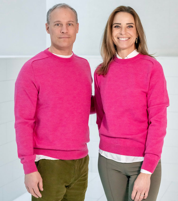 Pullover ULI, unisex, magenta